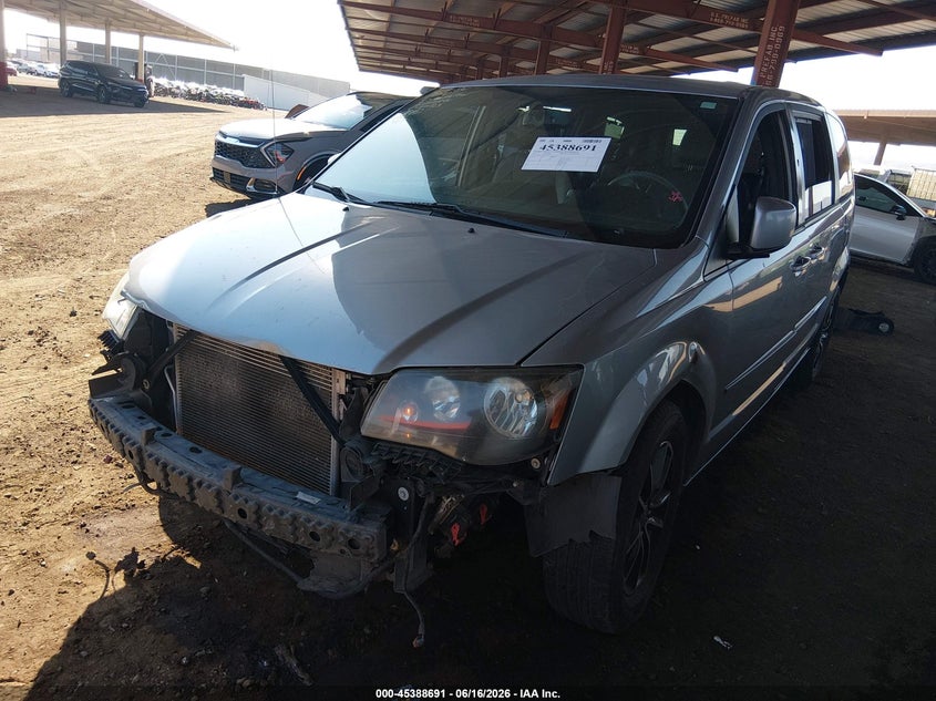 Vin: 2c4rdgeg8gr108750, lot: 45886686, dodge grand caravan r/t 20162