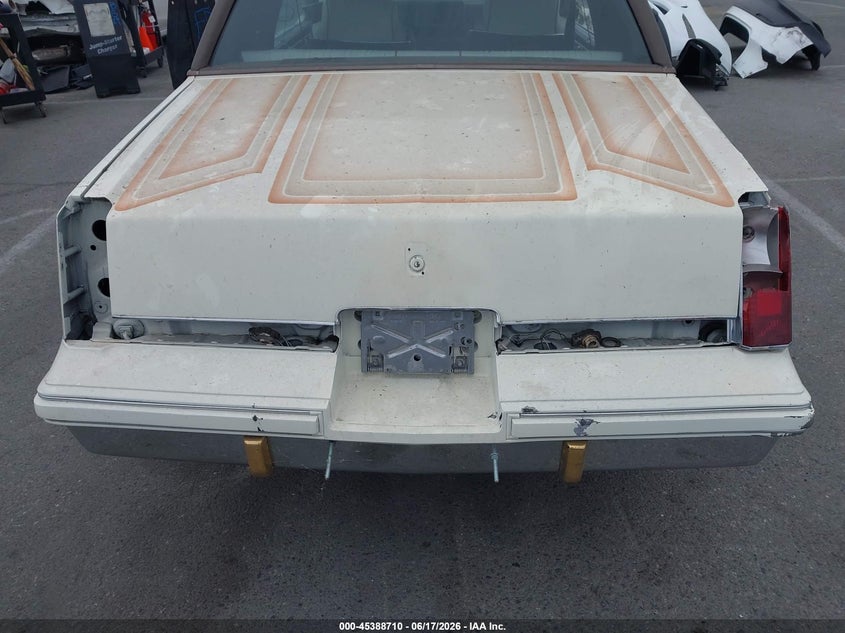 1984 Oldsmobile Cutlass Supreme VIN: 1G3AR47A6ER327523 Lot: 45388710