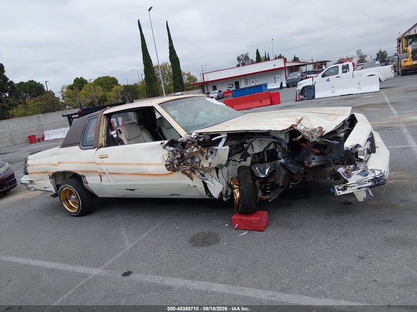 1984 Oldsmobile Cutlass Supreme VIN: 1G3AR47A6ER327523 Lot: 45388710