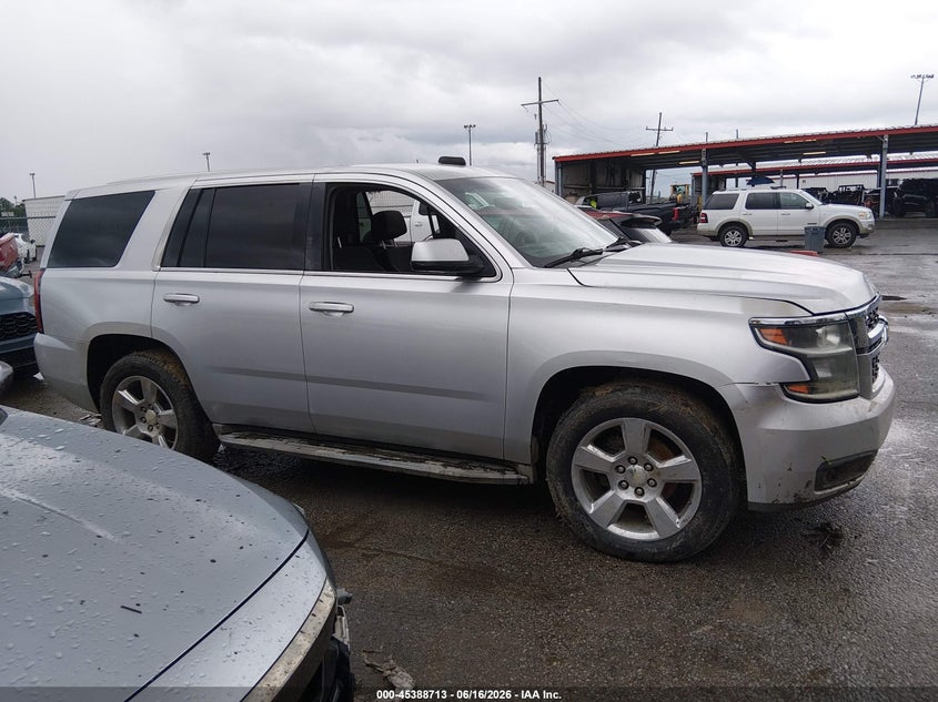 2015 CHEVROLET TAHOE SPORT UTILITY VEHICLE 5.3L V-8 DI, VVT, 355HP