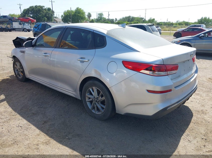 Vin: 5xxgt4l33kg301401, lot: 45886739, kia optima lx 20193