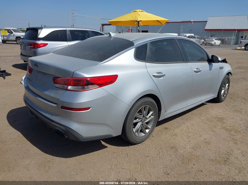 Vin: 5xxgt4l33kg301401, lot: 45886739, kia optima lx 20194