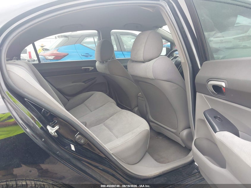 2009 HONDA CIVIC SEDAN 1.8L I-4 VVT, 140HP