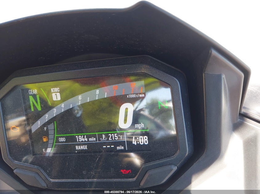 2024 Kawasaki Ex650 R VIN: ML5EXER16RDAC9835 Lot: 45388794