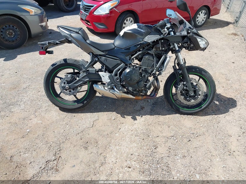 2024 Kawasaki Ex650 R VIN: ML5EXER16RDAC9835 Lot: 45388794