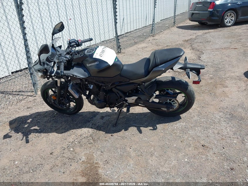 2024 Kawasaki Ex650 R VIN: ML5EXER16RDAC9835 Lot: 45388794