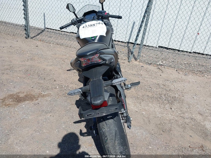 2024 Kawasaki Ex650 R VIN: ML5EXER16RDAC9835 Lot: 45388794
