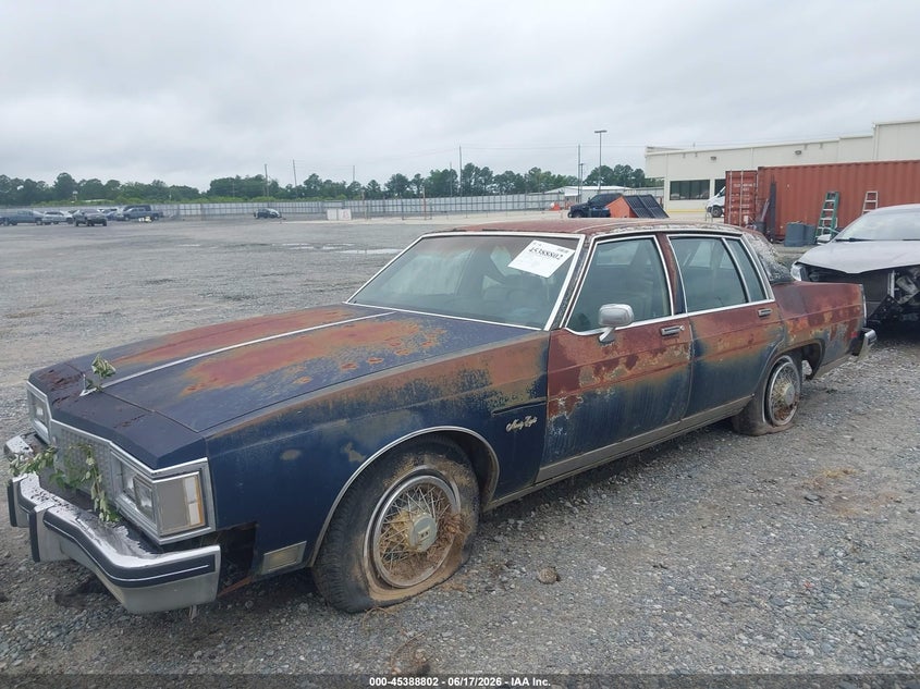 1982 Oldsmobile 98 Regency VIN: 1G3AX69Y8CM139222 Lot: 45388802