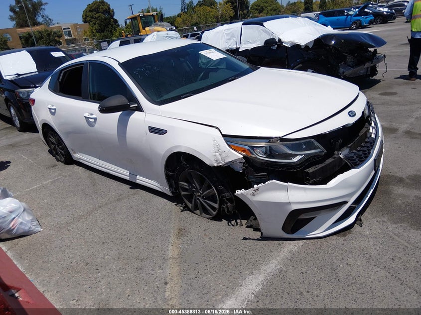 Vin: 5xxgt4l35kg371434, lot: 45886808, kia optima lx 2019 img_1
