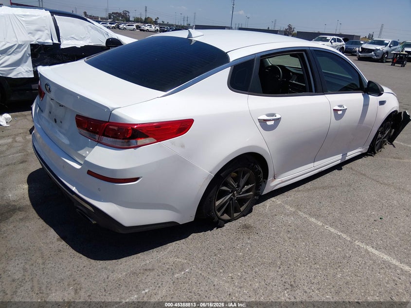 Vin: 5xxgt4l35kg371434, lot: 45886808, kia optima lx 20194