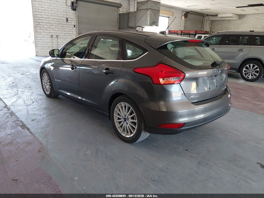 Vin: 1fadp3r46jl296118, lot: 45886826, ford focus electric 20183