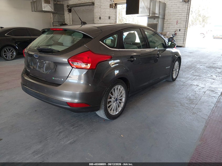 Vin: 1fadp3r46jl296118, lot: 45886826, ford focus electric 20184