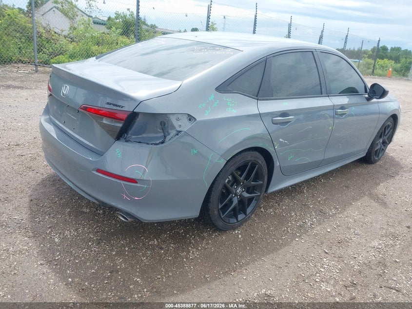 2026 HONDA CIVIC auction photo 4