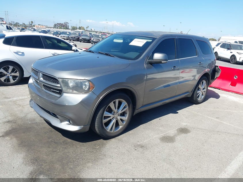 Vin: 1d4se6gt7bc683106, lot: 45886883, dodge durango r/t 20112