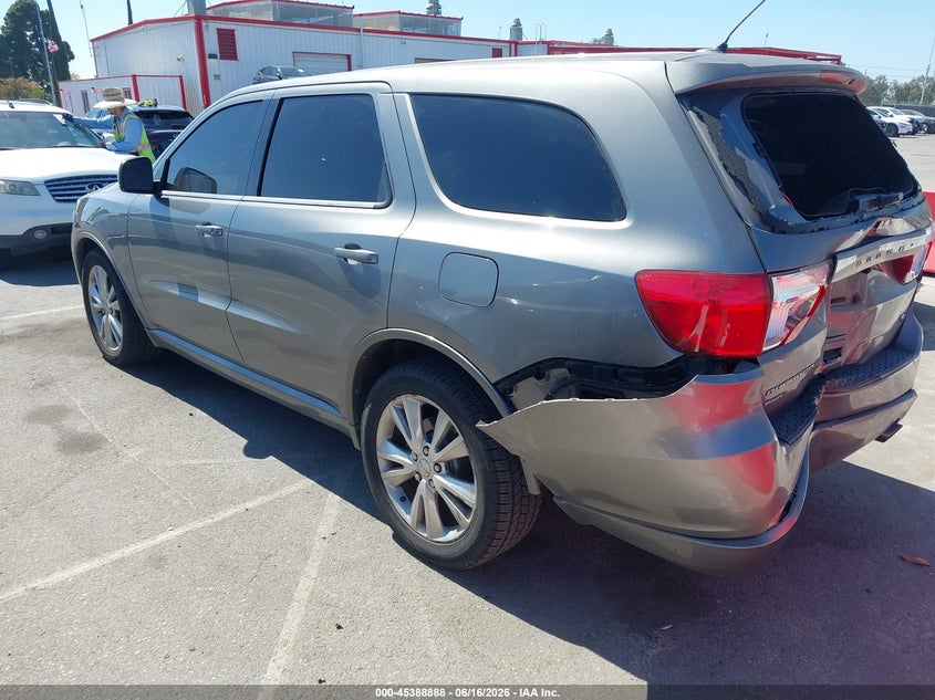 Vin: 1d4se6gt7bc683106, lot: 45886883, dodge durango r/t 20113