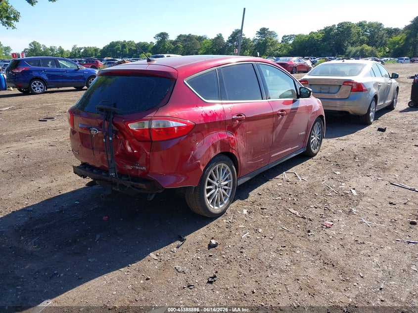 Vin: 1fadp5buxdl534580, lot: 45886891, ford c-max hybrid sel 20134