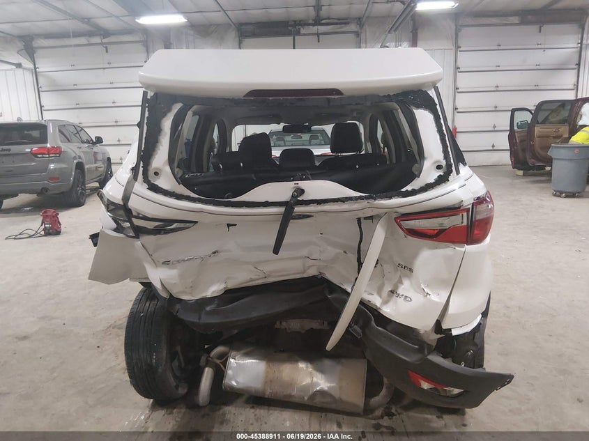 2018 Ford Ecosport Ses VIN: MAJ6P1CL4JC197066 Lot: 45388911