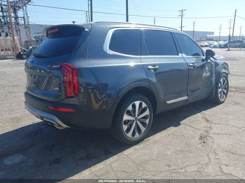 VIN 5XYP64HC0LG009735 2020 KIA TELLURIDE S