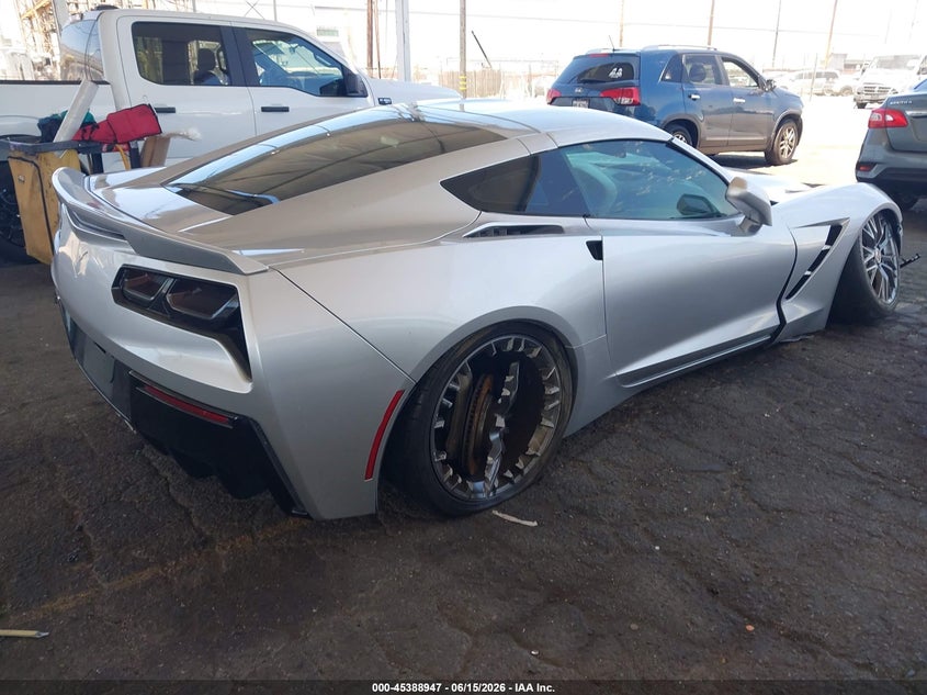 Vin: 1g1yf2d79e5134853, lot: 45886942, chevrolet corvette stingray 20144