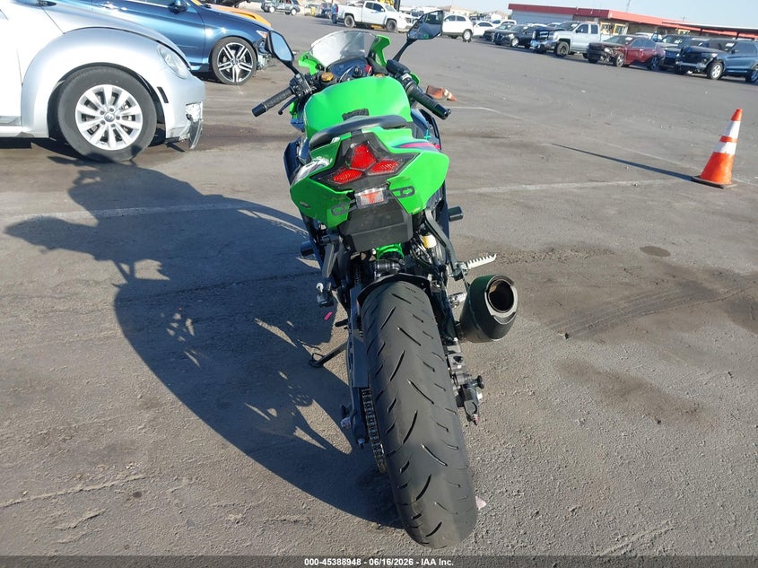 2023 Kawasaki Zx400 S VIN: ML5ZXCS11PDA01197 Lot: 45388948