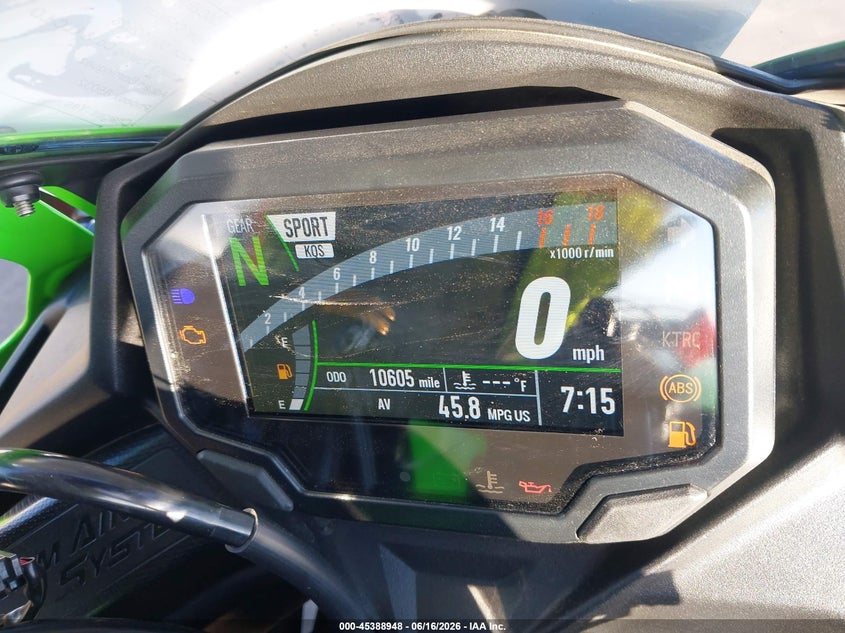 2023 Kawasaki Zx400 S VIN: ML5ZXCS11PDA01197 Lot: 45388948