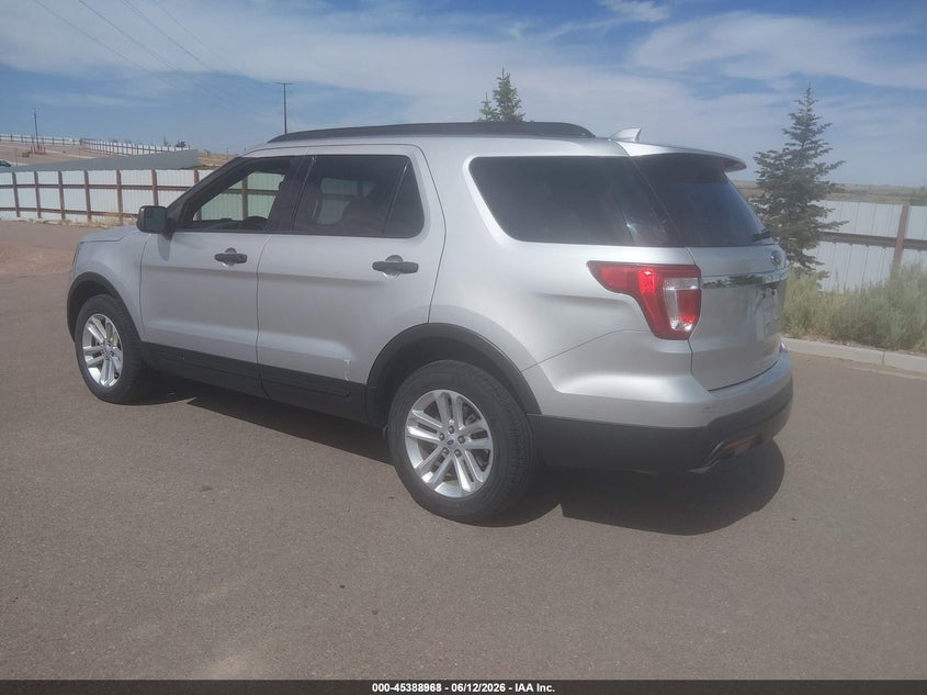 2017 FORD EXPLORER auction photo 3
