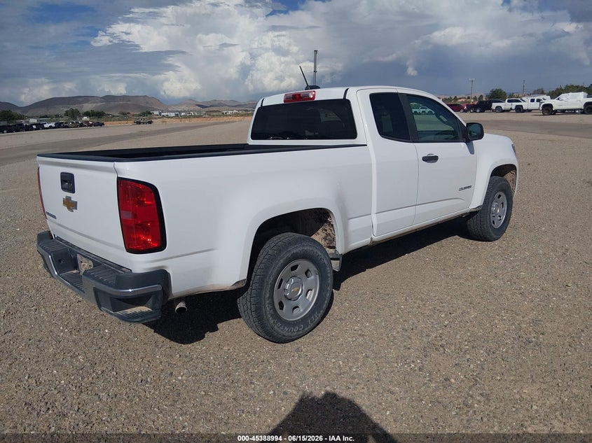 Vin: 1gchsbea0h1250791, lot: 45886989, chevrolet colorado 2wd wt 20174
