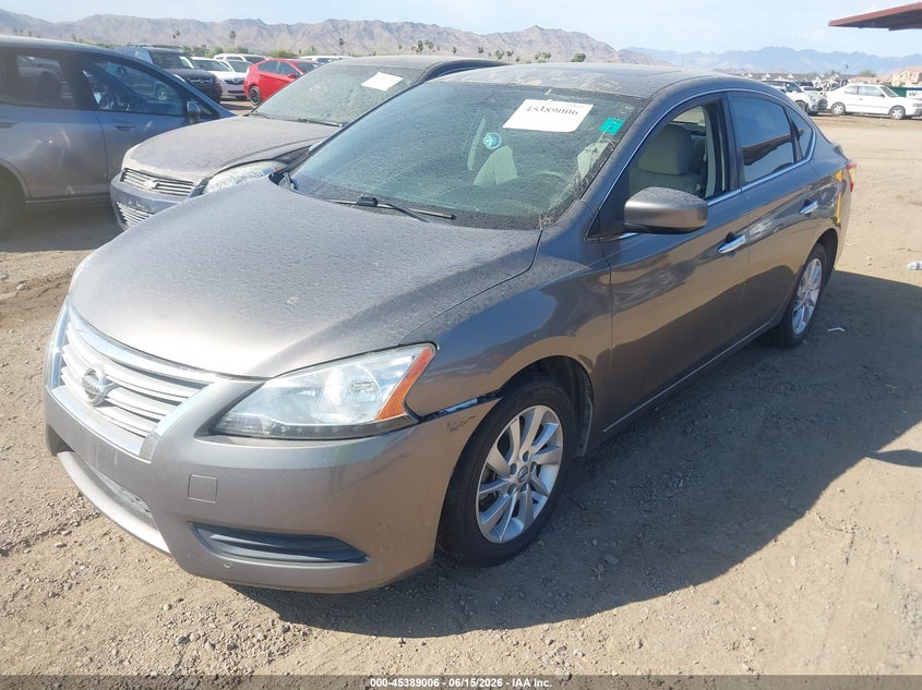 2015 Nissan Sentra Sv 3N1AB7AP5FY371627 photo 1