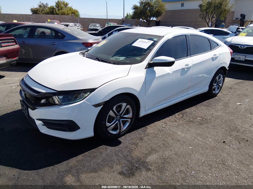 2017 Honda Civic Lx 2HGFC2F59HH529620 photo 1