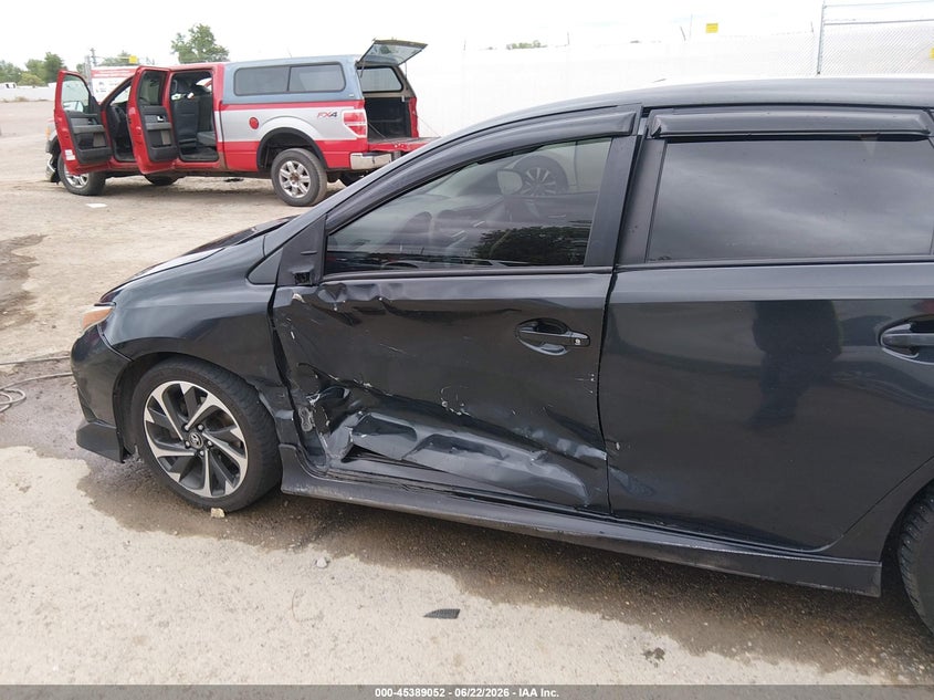 TOYOTA COROLLA IM 2018 VIN JTNKARJE9JJ571238