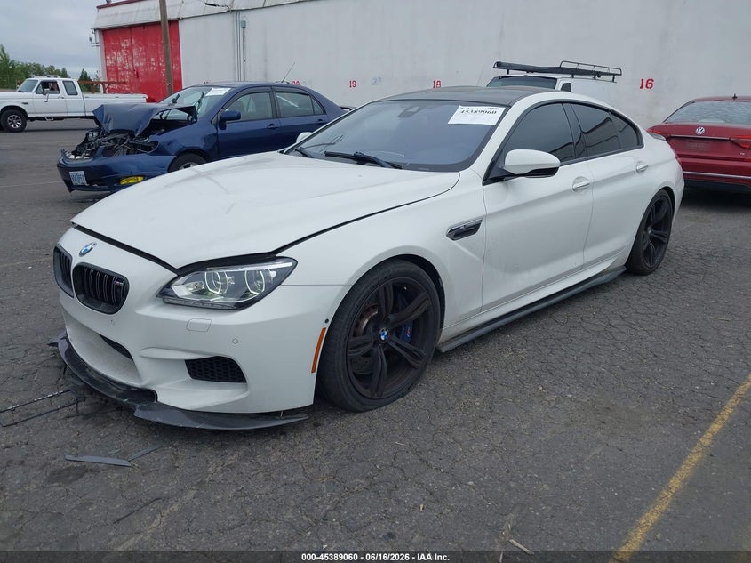 Vin: wbs6c9c58ed467415, lot: 45887055, bmw m6 gran coupe 20142
