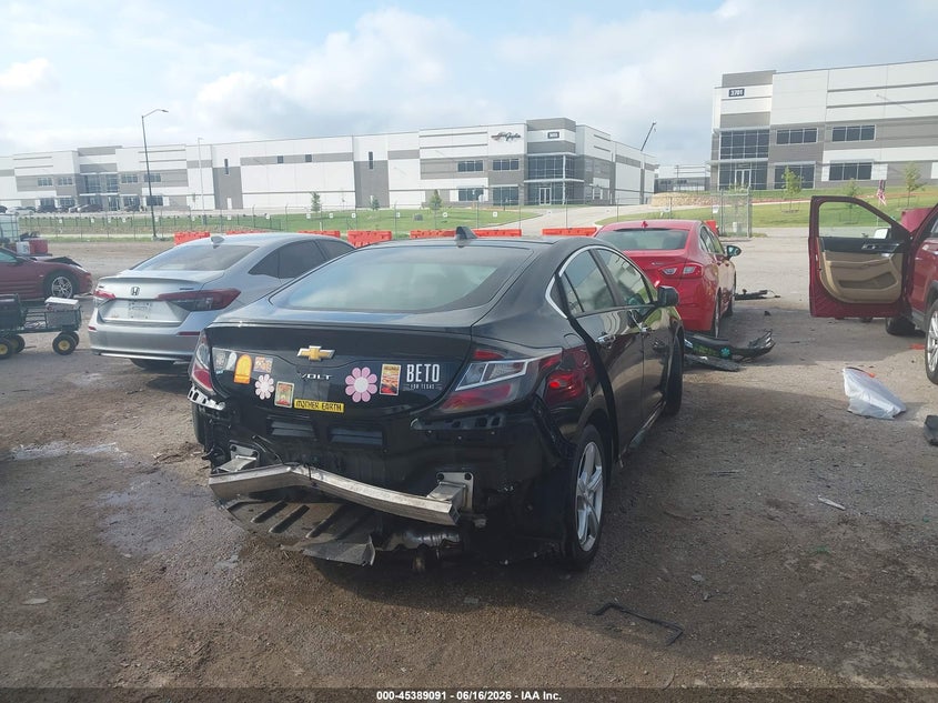 Vin: 1g1rc6s55ju151610, lot: 45887086, chevrolet volt lt 20184