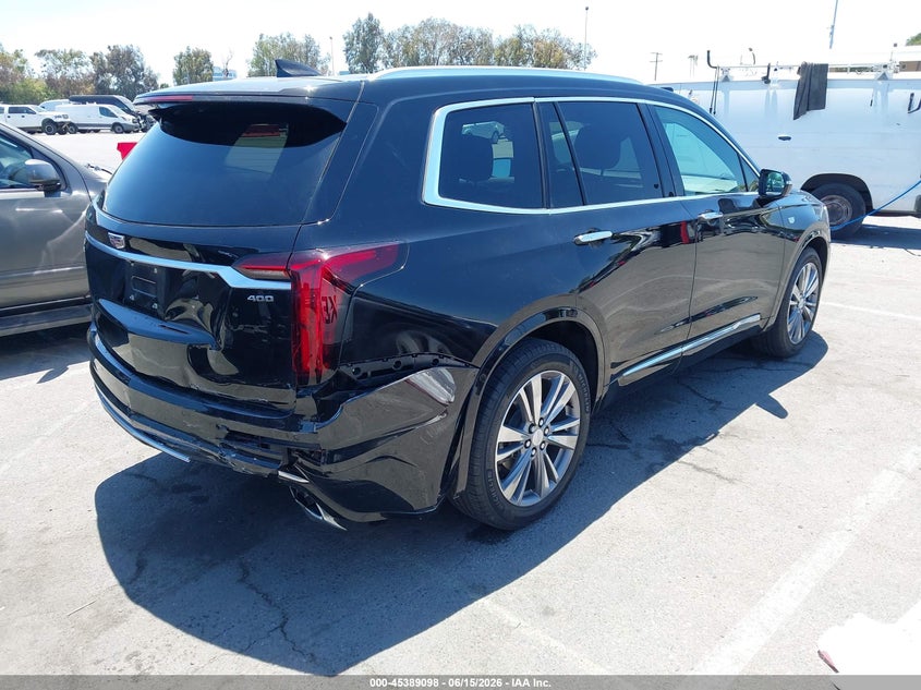 Vin: 1gykpcrs0lz213387, lot: 45887093, cadillac xt6 fwd premium luxury 20204