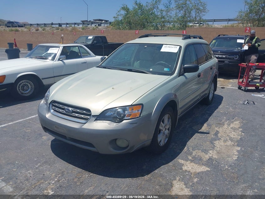 2005 Subaru Outback, Normal Wear & Tear, IAAI, VIN 4S4BP61CX57340542 — photo 2