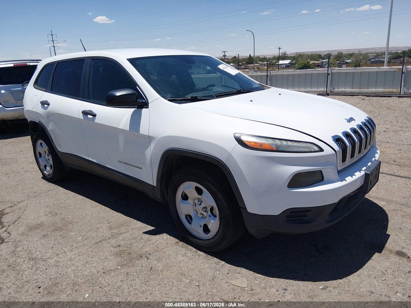 2016 Jeep Cherokee Sport