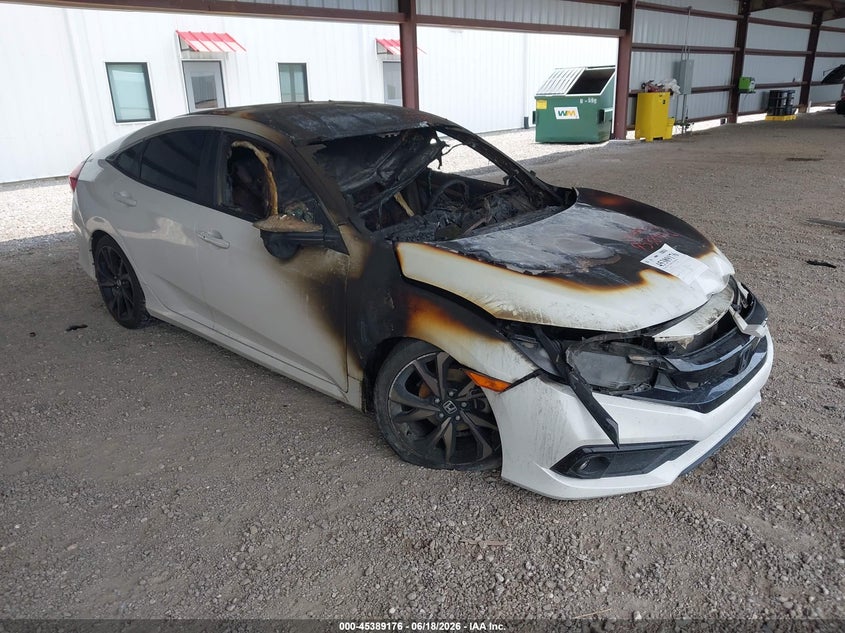 2021 HONDA CIVIC auction photo 1