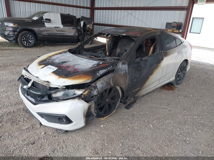 2021 HONDA CIVIC auction photo 2