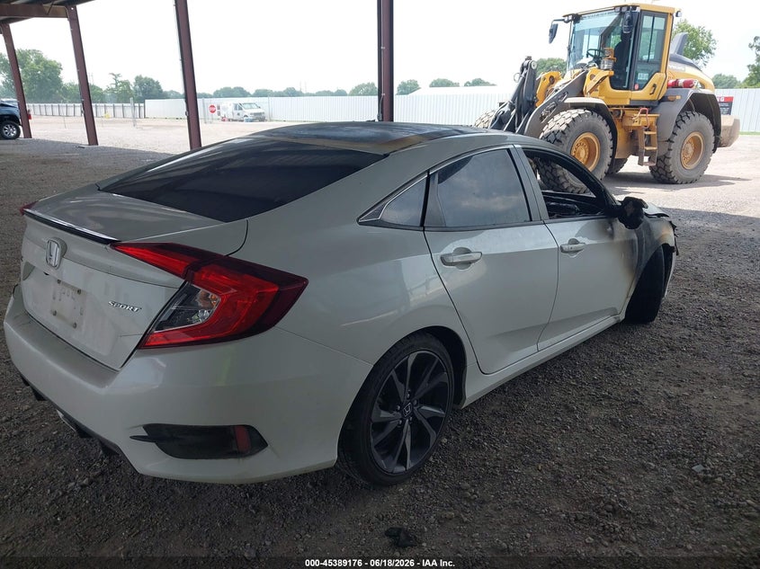 2021 HONDA CIVIC auction photo 4
