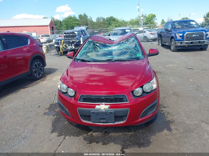 2012 Chevrolet Sonic 2Lt VIN: 1G1JC5SH1C4142083 Lot: 45389238