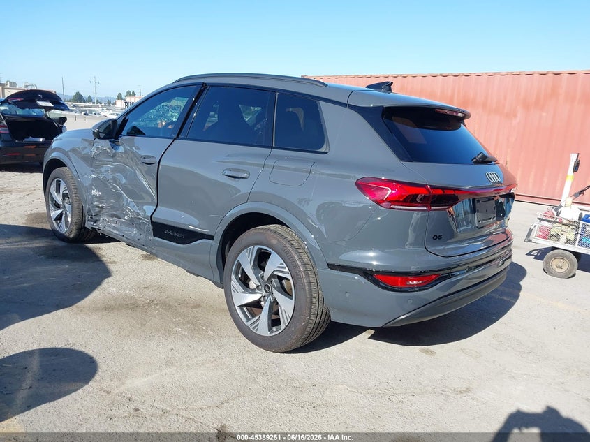 Vin: wa124bgf3sa027011, lot: 45887256, audi q6 e-tron premium plus quattro 20253