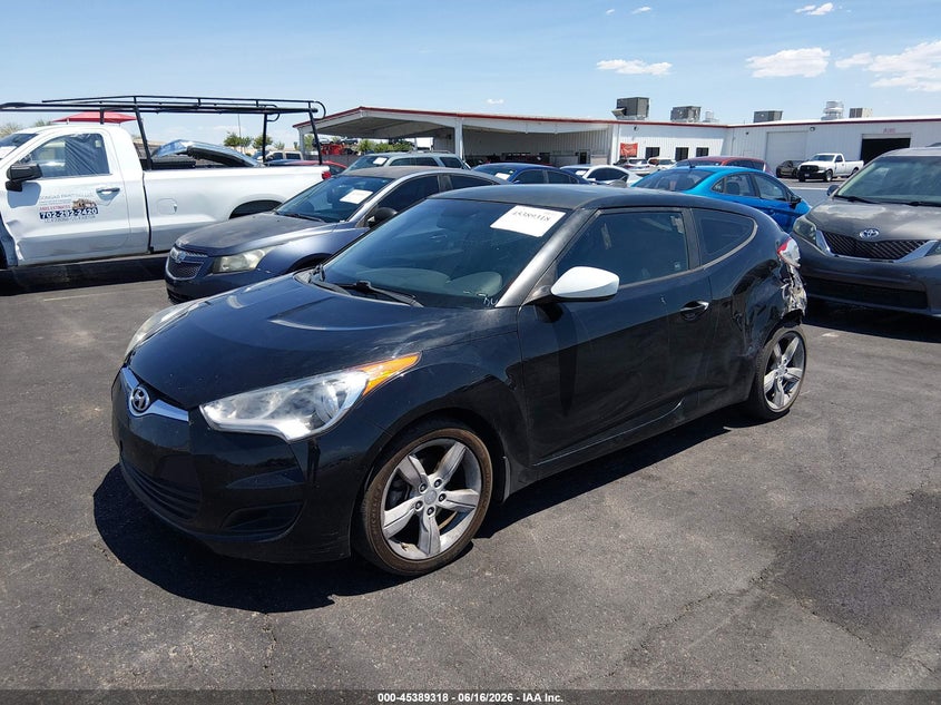 2014 HYUNDAI VELOSTER HATCHBACK 1.6L I-4 DI, DOHC, VVT, 132HP