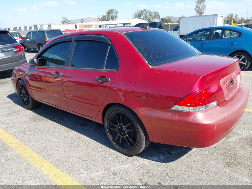 2005 Mitsubishi Lancer Es VIN: JA3AJ26E95UD06510 Lot: 45389359