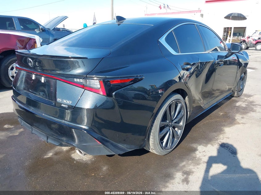 Vin: jthb81f25s5055144, lot: 45887384, lexus is 300 f sport design 20254