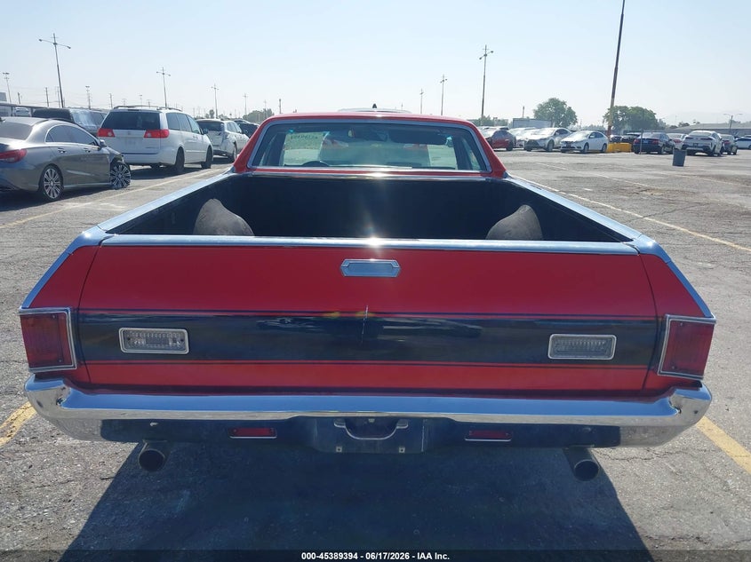 1972 Chevrolet El Camino VIN: 00001D80J2L529994 Lot: 45389394