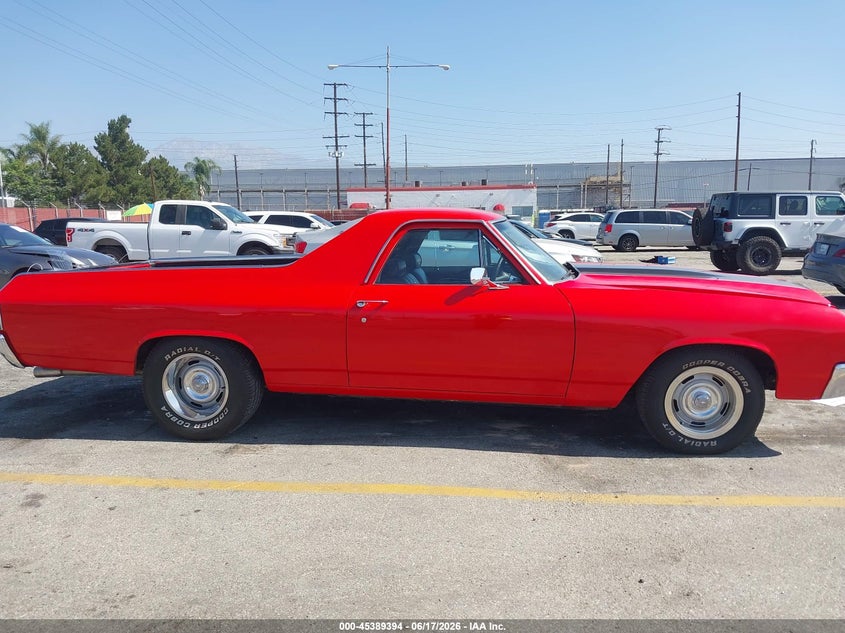 1972 Chevrolet El Camino VIN: 00001D80J2L529994 Lot: 45389394