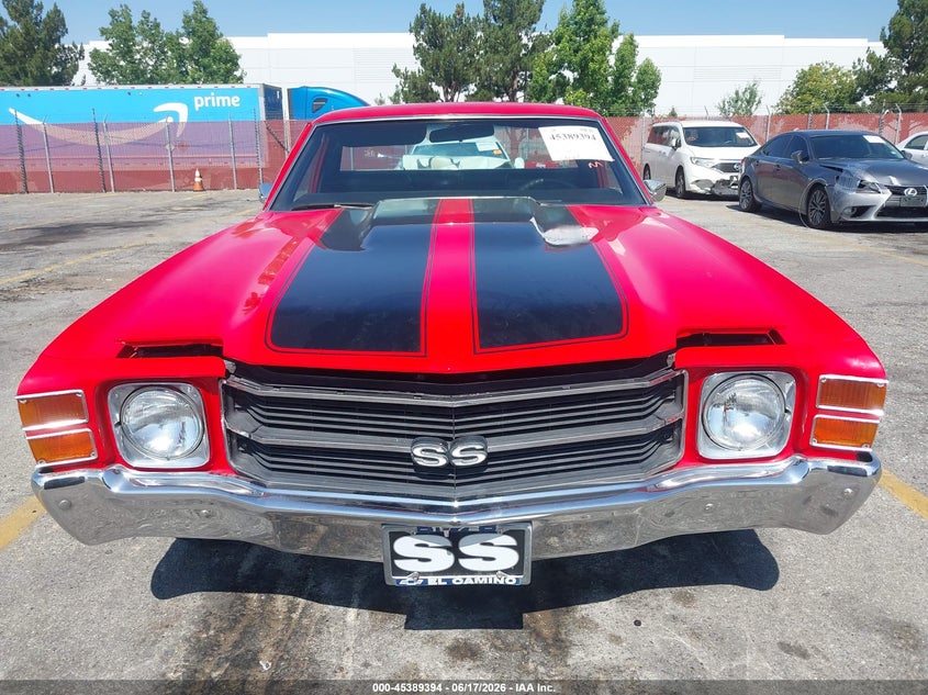 1972 Chevrolet El Camino VIN: 00001D80J2L529994 Lot: 45389394