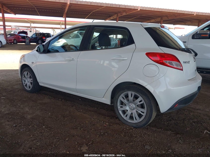 Vin: jm1de1ky2e0185218, lot: 45887429, mazda mazda2 sport 20143