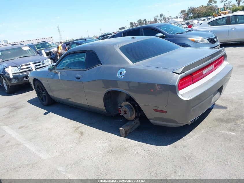Vin: 2c3cdyag3ch228199, lot: 45887449, dodge challenger sxt 20123