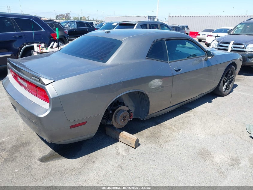 Vin: 2c3cdyag3ch228199, lot: 45887449, dodge challenger sxt 20124