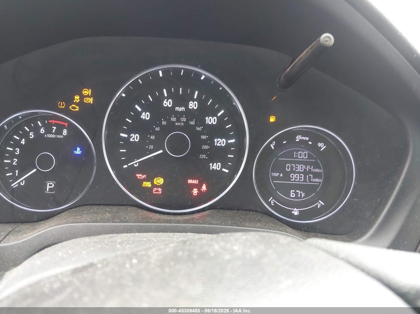 2018 HONDA HR-V auction photo 7